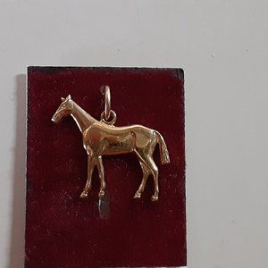 Horse Charm Gold Filled